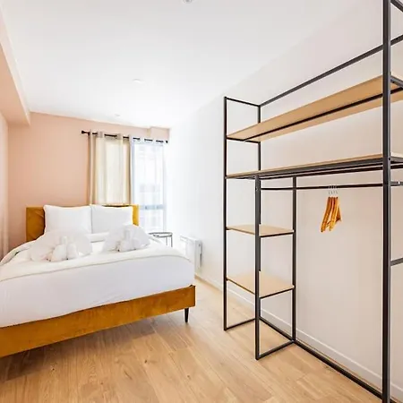 Charme Parisien 6 Personnes, 2 Chambres, 19Eme Exterior photo