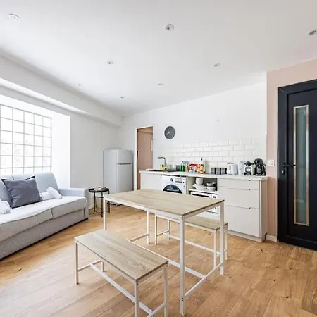 Charme Parisien 6 Personnes, 2 Chambres, 19Eme Exterior photo